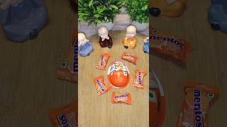 Mentos Candy  Kinder Joy Box Popsicle😍 🍬shorts youtubeshorts [upl. by Libbi]