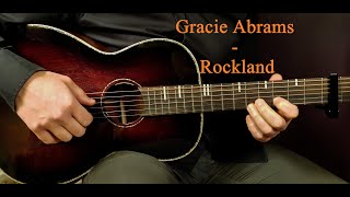 How to play GRACIE ABRAMS  ROCKLAND WishWednesday Acoustic Guitar Lesson  Tutorial [upl. by Pero]