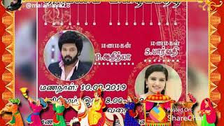 Semabrathi Serial Adhi Parvathi Marriage [upl. by Nisa]