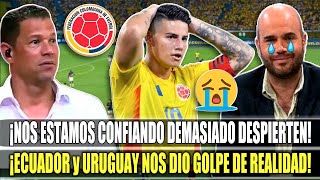 ¡BAÑO DE HUMILDAD PERIODISTAS COLOMBIANOS ASUSTADOS POR DEBACLE DE COLOMBIA EN ULTIMOS PARTIDOS [upl. by Aileme]