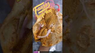 Eating Aloo Chipotle Burger Wrap from Faasos  Any Good  trendingshorts shortvideo [upl. by Isiah]