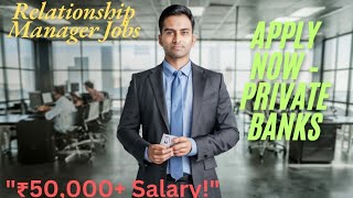 Private Bank Jobs 2024 Apply Now Freshers and Experience jobsBank jobs [upl. by Tucky383]