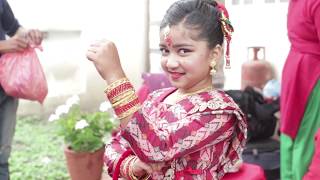 Gunyo Choli Program  Khushi Lamichhane [upl. by Annij]