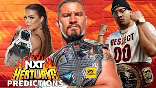 NXT Heatwave 2022 Predictions [upl. by Asyla]