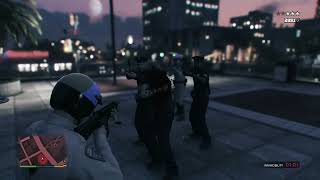 GTA 5 Trevor And Michael Taunting Cops As Cops [upl. by Tuhn418]