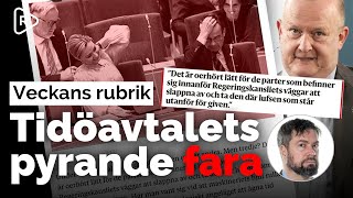 Lätt för regeringspartierna att ta SD för givet  Tidningskrönikan [upl. by Sanalda]