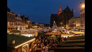 Kerstmarkt Haarlem de gezelligste kerstmarkt van Nederland [upl. by Idel]