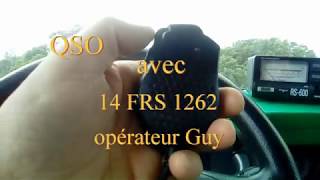 QSO PMR 446 sur les Hauteur de Caveirac Gard [upl. by Anyrak784]