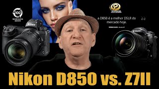 Comparativo Nikon D850 vs Z7II Dynamic Range e ISOs Altos [upl. by Ennaej348]