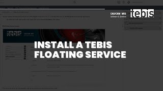 How to Set Up a Tebis Floating Service for Seamless CADCAM Access [upl. by Jarred476]