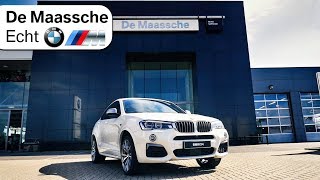 BMW X4 M40i Rijtest Review  BMW M De Maassche Echt [upl. by Kaitlyn]