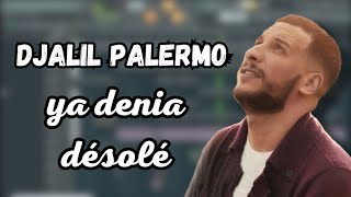 Djalil Palermo  Ya Denia Désolé Instrumental Rap Rai [upl. by Noswal]