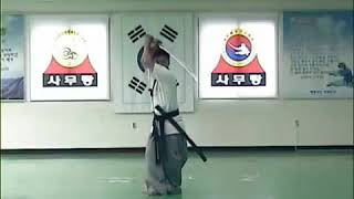 Haidong Gumdo Form Ssangsu Gumbup  2 [upl. by Yrdnal105]