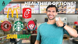 24 HEALTHIER Options From 10 FAST FOOD Chains 2023 Review [upl. by Africah]