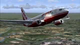 Flight Bremen to Palma de Mallorca Air Berlin [upl. by Zetnauq389]