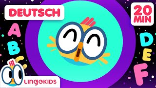 Das ABC LIED 🔤🎤 die Besten KINDERLIEDER  Lingokids auf Deutsch [upl. by Qidas]