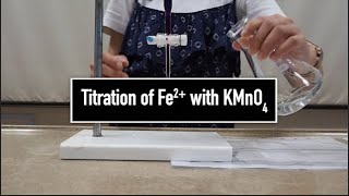 Titration of IronII Solution with Potassium ManganateVII [upl. by Auohp]