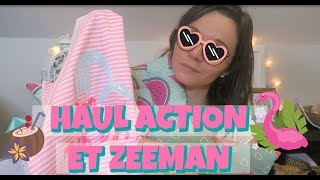 ❥ BIG HAUL ACTION ET ZEEMAN JUIN 2018 SPÉCIAL ÉTÉ HAUL  ♥ [upl. by Fujio]