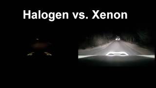 Xenon vs Halogen [upl. by Lleda629]