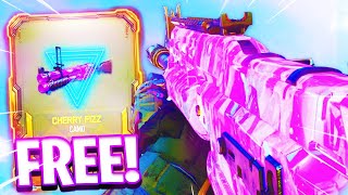 HOW TO UNLOCK the NEW quotCHERRY FIZZquot CAMO in BLACK OPS 3 CHERRY FIZZ Camo LEAKED [upl. by Stephie]