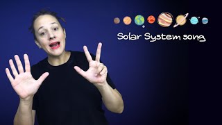 Solar System song  Montessori education  Highlighted text  Educational music  Jazzowanki [upl. by Eirac129]