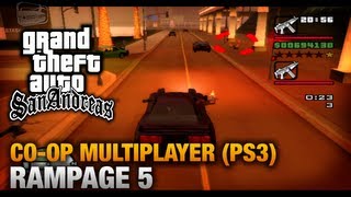 GTA San Andreas  PlayStation 3 Walkthrough  Multiplayer Rampage 5 Las Venturas [upl. by Creath]