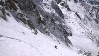 Freeride au couloir des Cosmiques [upl. by Sybley]