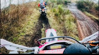 Broxburn Bing Scottish Enduro Ride March 2024 part 4 [upl. by Atteyek252]