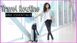 MY TRAVEL ROUTINE  Packing Essentials  ad [upl. by Aicillyhp]