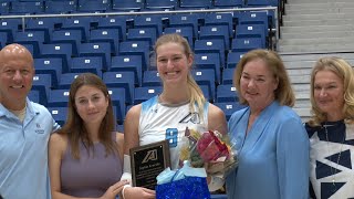 Volleyball celebrates senior night [upl. by Hett]