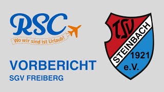 Vorbericht TSV Steinbach Haiger  SGV Freiberg rsoreisen [upl. by Sewellyn375]