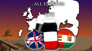 ALL ENDINGS WW1 [upl. by Llenart]