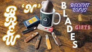 New knife day brew n blades [upl. by Attennod]