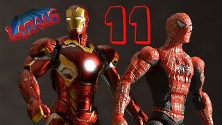 SPIDERMAN STOP MOTION Action Video PART 11 [upl. by Tija]