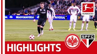 Eintracht Frankfurt vs FC Sao Paulo I Highlights  21 I Rebic Scores on Rodes Comeback [upl. by Enerak444]