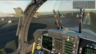 DCS  Redneck with his first F18C Hornet carrier launch [upl. by Solracsiul662]