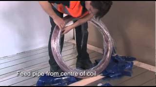 How to install a Hep2O lowbuild system for underfloor heating [upl. by Varian]