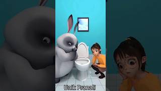 🐼Jojo का Mobile🚽में गिर गया😱दोनों को Current लग गई⚡️🤪🤣 funny viral cartoon shortvideo shorts [upl. by Eelaras]