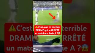 Les supporters étaient CHOQUÉS 😱 football seriea intermilan bove triste drame acmilan psg [upl. by Sivert]