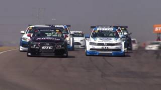 Sasol GTC Championship 2016 Race 1 Zwartkops [upl. by Annaitat]