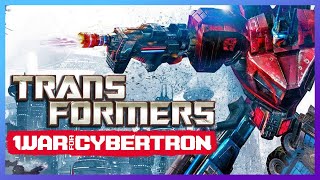 EL MEJOR JUEGO DE TRANSFORMERS 🤖 WAR for CYBERTRON  La Guerra por Cybertron Pc  PS3 Xbox 360 [upl. by Madaih]