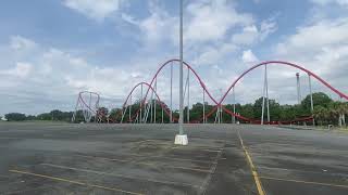 Carowinds Full Walkthrough [upl. by Essy578]