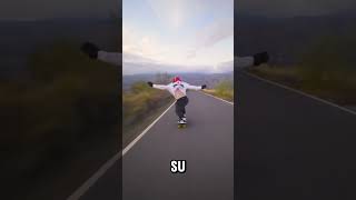 ¿100 kmh en patín ¡Mira esto 🛹 [upl. by Nomihs]