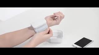 iHealth Sense BP7 blood pressure monitor  wrist  O2 Medical Division [upl. by Alleroif]