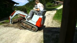 Takeuchi TB007 Microbagger Instandsetzung und erste Grabarbeiten [upl. by Dibbrun]