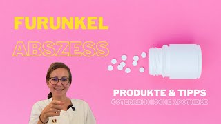 Furunkel oder Abszess  Produkte aus der 🇦🇹 Apotheke die dir helfen können [upl. by Eceined524]