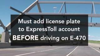 Driving a Rental Car on Colorado Toll Roads [upl. by Assenyl]