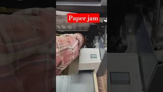 Paper jam in HP M1005 Printer shorts printer [upl. by Notelrahc]