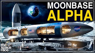 How SpaceX Will Build The First Moon Base [upl. by Eerej]