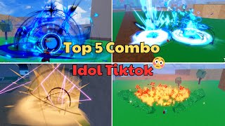 Top 5 Combo Siêu Mạnh Và Độc Đáo Của Các Idol Toptop [upl. by Iormina294]